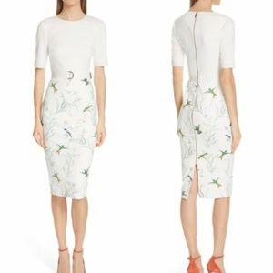 Ted Baker Kinnya Fortune Floral Printed Belted Bod